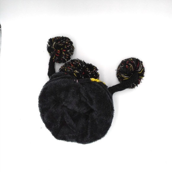 Winter Colorful Knit Pom Pom Hat Fleece Lined - Picture 6 of 6